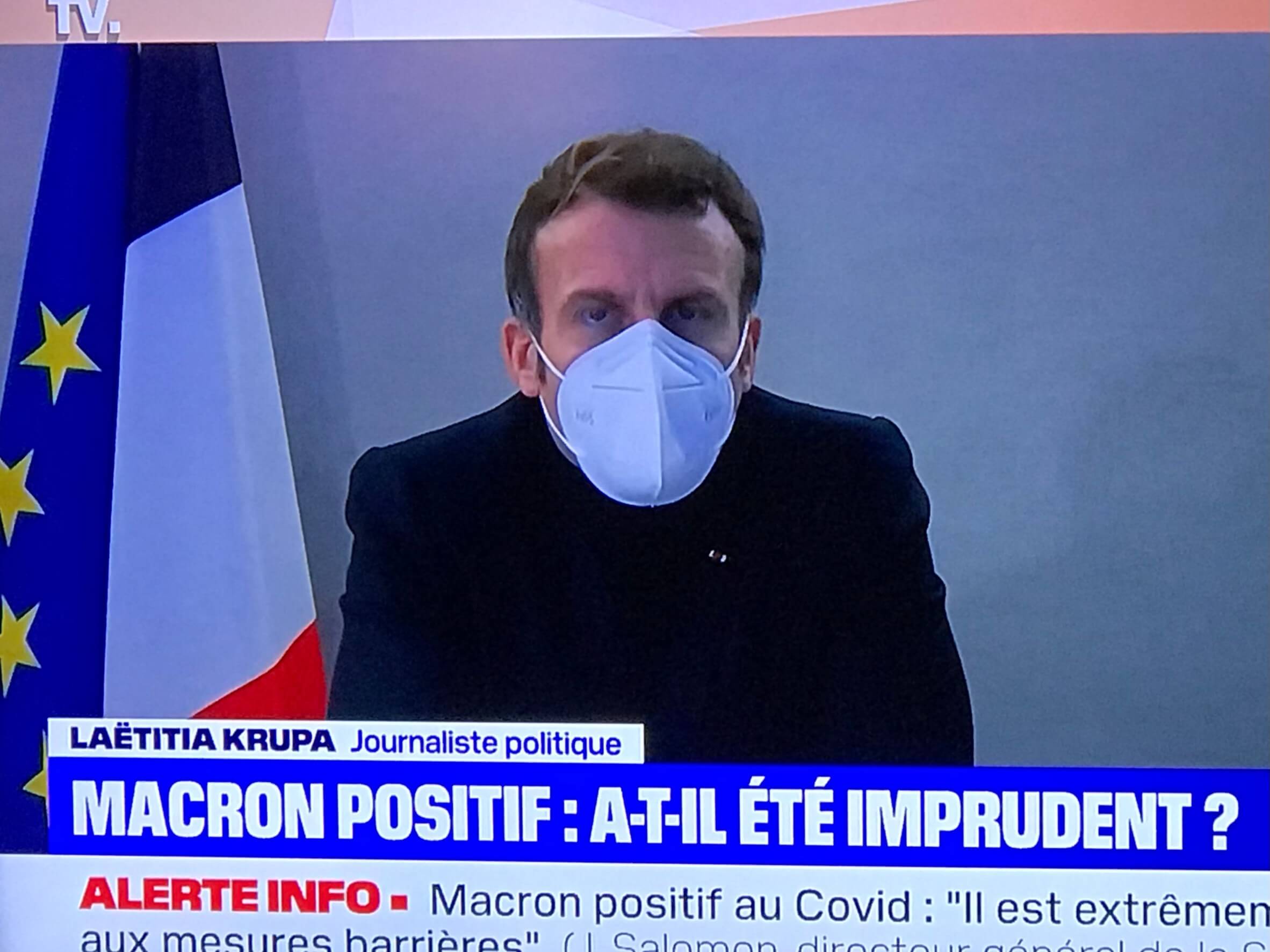 パリ最新情報「10人で会食していたマクロン大統領へメディアの突っ込み」