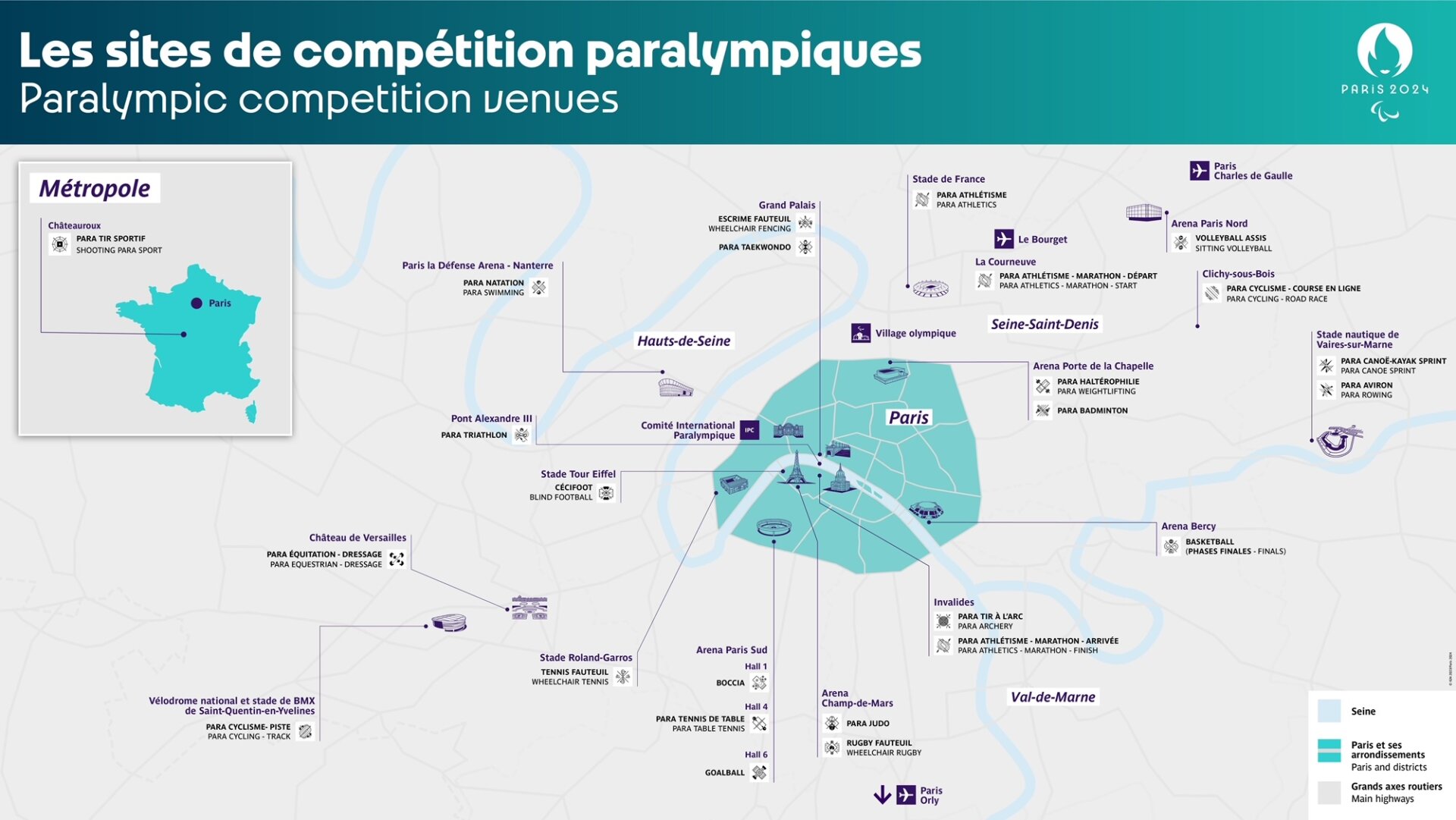 パリ最新情報「パリが丸ごと舞台に！名所が結集した競技会場MAP、完全版」 | Design Stories