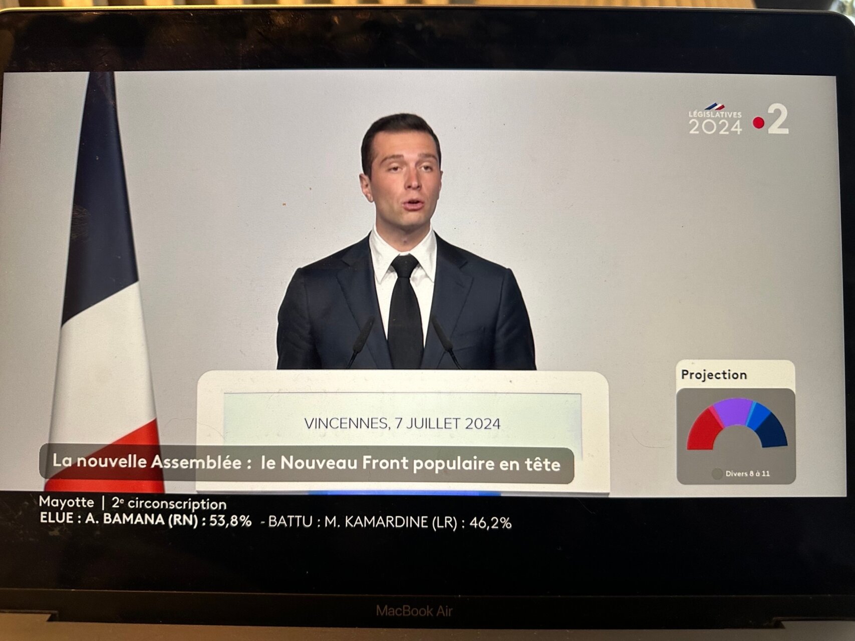 速報・日記「大逆転劇、躍進すると言われていたフランスの極右政党は第三位、フランス国民の選択！」