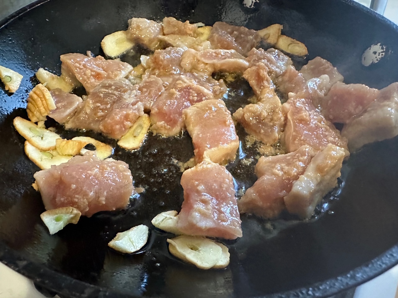 フランスごはん日記「豚肉の味噌漬けで作る、めっちゃ、美味しいパスタの作り方、えへへ」