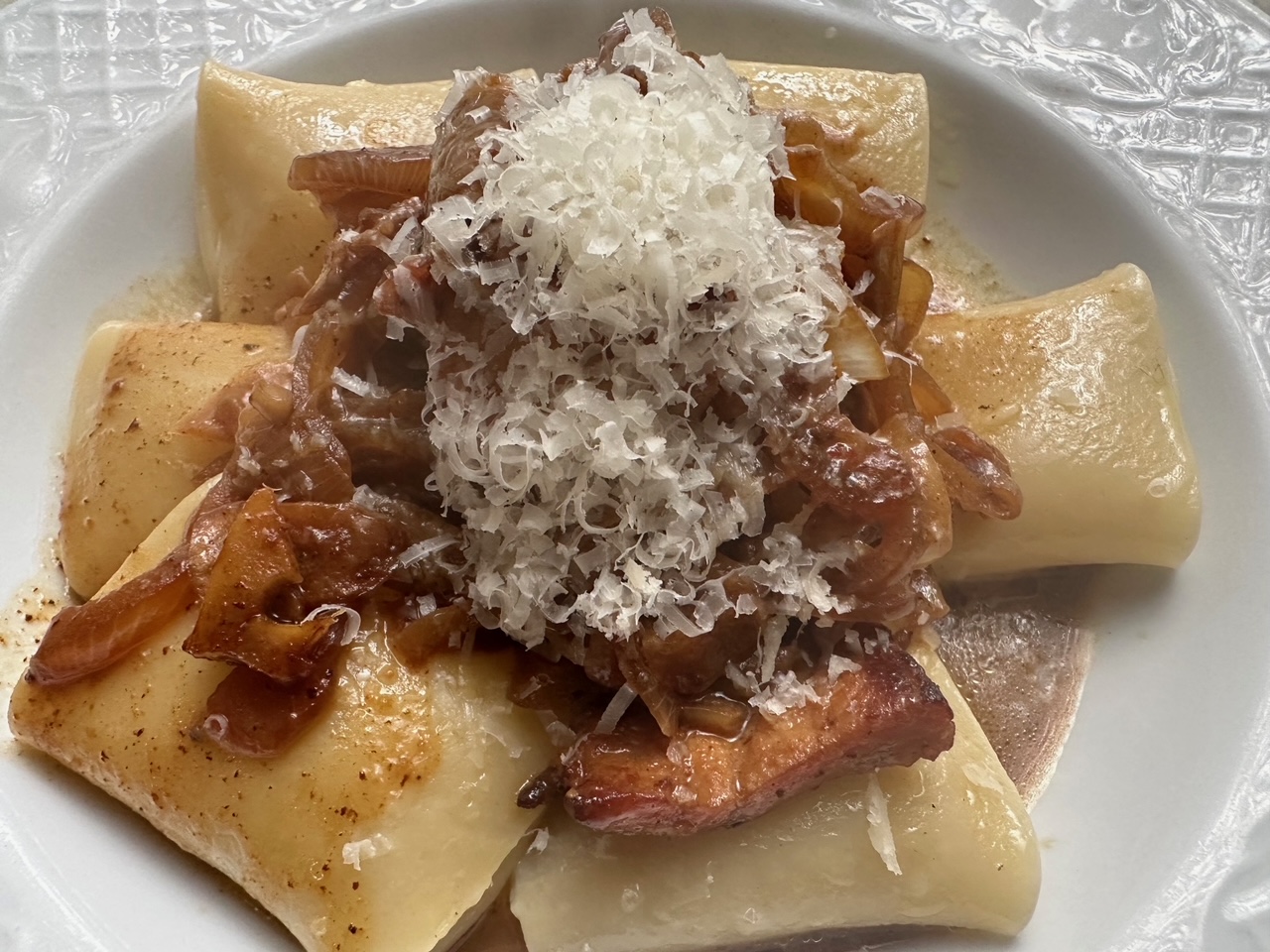 フランスごはん日記「豚肉の味噌漬けで作る、めっちゃ、美味しいパスタの作り方、えへへ」