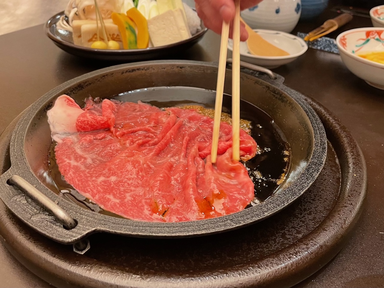 ニッポンごはん日記「人形町今半の、知る人ぞ知る、ふわたまご飯、なるものを食べてみた。お！」