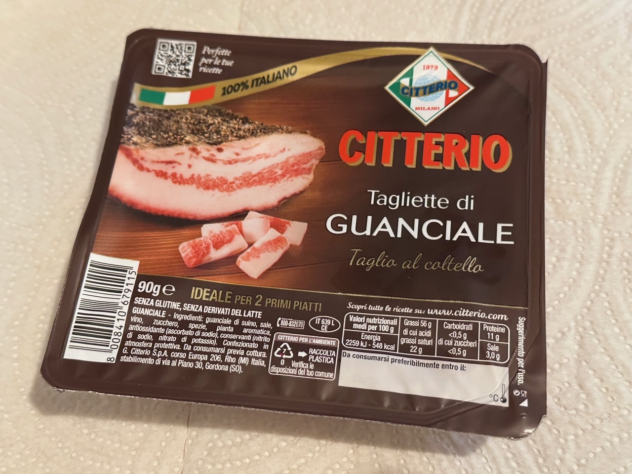 フランスごはん日記「食欲のない時にこそ、イタリアのカルボナーラ！